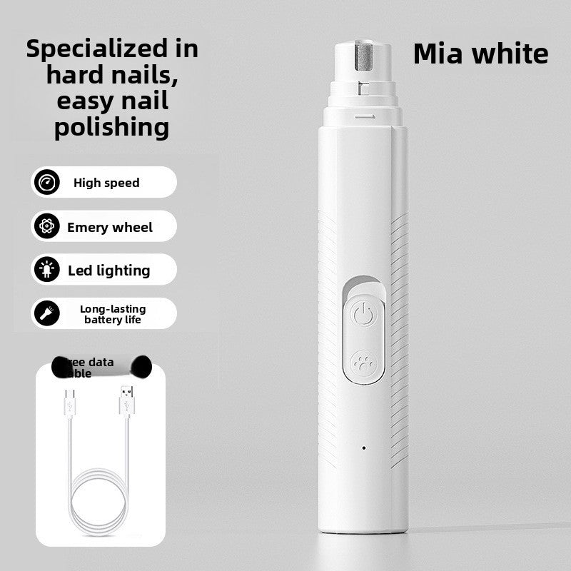 Electric Pet Nail Grinder with LED Light